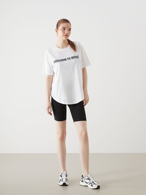 Lc Waikiki Yeni Sezon Beli Lastikli Kadın Şort Tayt