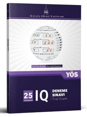 Karınca Yayınları Galata Iq Deneme Sınavı 25'li