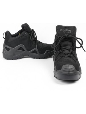 As Kamp Pars Power Askeri - Polis Tactical Outdoor Trekking Ayakkabı - Siyah