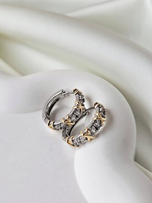 PremiumPort Şık ve Modern Halka Küpe, Zarif Tasarımıyla Stilinizi Tamamlar