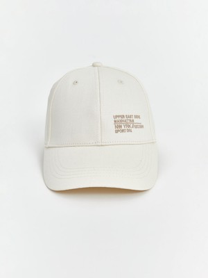 Lc Waikiki Yeni Sezon Yazı Nakışlı Kadın Kep Şapka