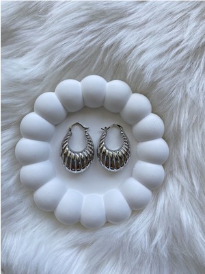 PremiumPort Şık Sallantılı Tasarım Çelik Küpe, Modern ve Hafif Takı Seçeneği