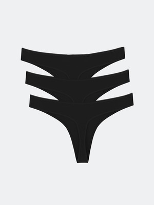 Lc Waikiki Yeni Sezon Düz Tanga Külot 3'lü