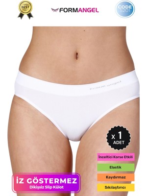 Form Angel #iççamaşırı Toparlayıcı Şekillendirici Iz Belli Etmeyen Düşük Bel Kadın Dikişsiz Slip Külot - 1 Adet