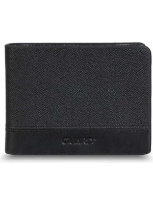 Hsc Bilişim Guard Siyah Safiano Deri Erkek Cüzdanı
