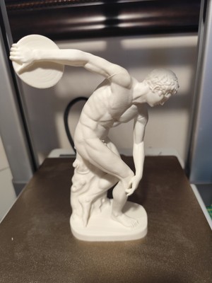 TSC 14 cm Mitolojik Yunan Heykeli Ev Dekoru Beyaz Renk