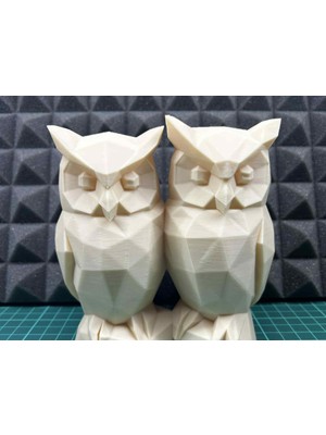 TSC Baykuş Ev Hediyesi Olarak Modern Tasarım Hediyelik Dekoratif Obje Figür 15 cm