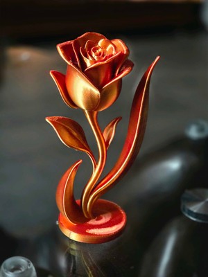 TSC Dekoratif Çiçek Gül Biblo Ev Ofis Çalışma Masası Hediyelik Dekoratif