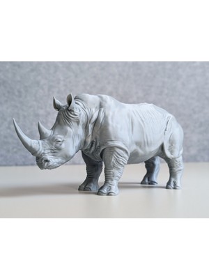 TSC Gergedan Hediye Edilebilecek Hediyelik Dekoratif Obje Figür 15 cm