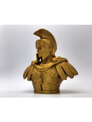 TSC 14 cm Antik Yunan Figürü Ev  Savaşcı Ev Salon Ofis Dekoratif Hediyelik Figür