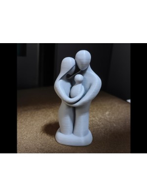 TSC Aile Ev Dekorasyonunda Fark Yaratan Hediyelik Dekoratif Obje Figür Tasarımı 15 cm