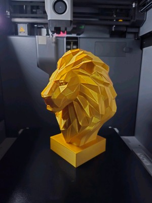 TSC 13CM Şık Tasarım Aslan Figürü Ev Ofis Dekoratif Hediyelik Figür