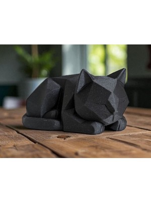 TSC Kedi Ev Aksesuarları Arasında Popüler Hediyelik Dekoratif Obje Figür 15 cm