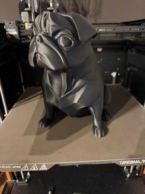 TSC Pug Köpek Ev Hediyesi Olarak Şık ve Anlamlı Hediyelik Dekoratif Obje Figür 15 cm