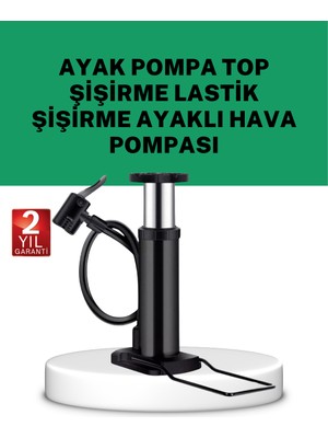 Ucuz Tekno Çok Amaçlı Ayak Pompası Dayanıklı Pratik Hava Pompası