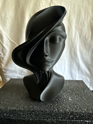 TSC Kadın Büst Salon Dekorasyon Hediyelik Dekoratif Obje Figür 15 cm