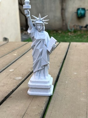 TSC 15CM Özgürlük Heykeli Büst Dekoratif Heykel Ev Ofis Çalışma Masası Hediyelik Obje