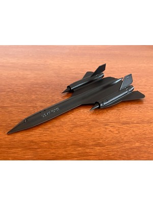 TSC Blackbird  Savaş Uçağı Modeli Ev Ofis Masa Üstü Hediyelik Eşya