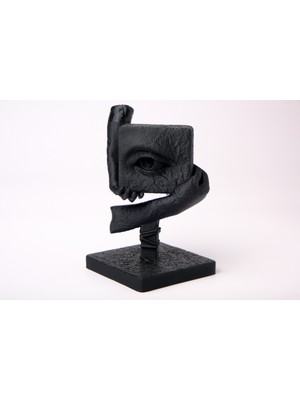 TSC Modern Sürreal Göz ve El Heykeli Temalı Heykel Ev Salon Hediyelik Obje Figür