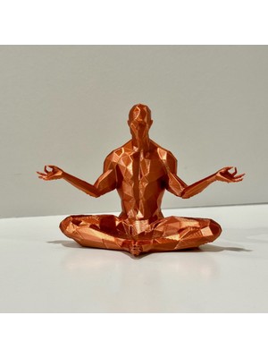 TSC Yoga Salon Raf Dekoru Için Zarif Hediyelik Dekoratif Obje Figür 15 cm