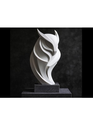 TSC Baykuş Ev Dekorasyonunda Fark Yaratan Modern Hediyelik Dekoratif Obje Figür 15 cm