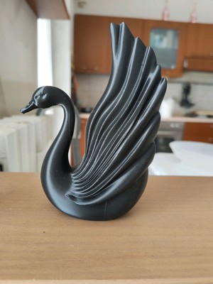 TSC Kuğu Modern Ev Aksesuarları Arasında Hediyelik Dekoratif Obje Figür 15 cm
