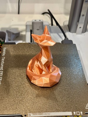 TSC Tilki Salon Sehpa Süsü Olarak Hediyelik Dekoratif Obje Figür 15 cm