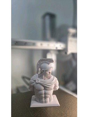 TSC 14 cm Savaşcı Yunan Heykeli Ev Yatak Odası Çalışma Masası