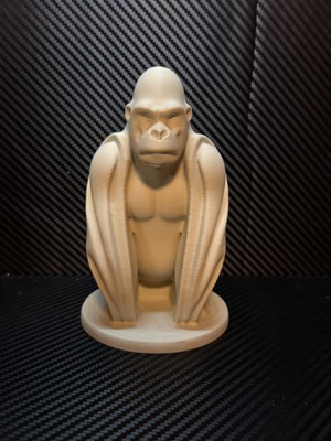 TSC Goril Estetik Tasarımlı Ev Aksesuarı Hediyelik Dekoratif Obje Figür 15 cm