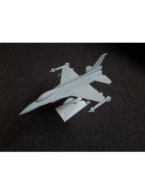 TSC Savaş Uçağı Model1 Hediyelik Dekoratif Obje Figür 15 cm