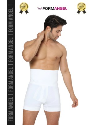 Form Angel #boxerkorse Göbek Düzleştirici Bel Basen Toparlayıcı Sıkılaştırıcı Duble Erkek Boxer Korse - 3 Adet