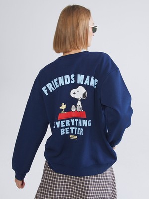 Lc Waikiki Yeni Sezon Snoopy Baskılı Oversize Kadın Kalın Sweatshirt