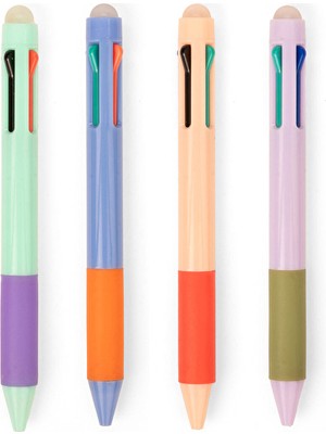 Kikkerland Çok Renkli Silinebilir Tükenmez Kalem