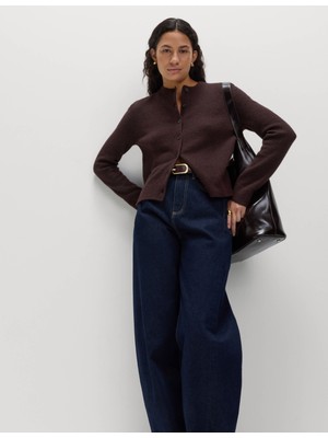 Marks & Spencer Yünlü Düğme Detaylı Hırka