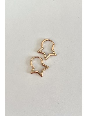 PremiumPort Şık Çelik Küpe Çifti, Modern ve Zarif Takı Seti