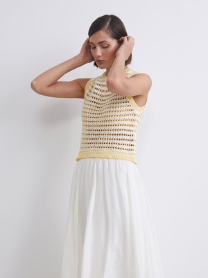 Lc Waikiki Yeni Sezon Bisiklet Yaka Ajurlu Kadın Triko Süveter