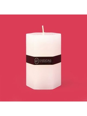 Matmel Simli Altıgen Mum - Asorti - 7X10 cm