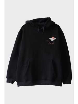 Lofux Got It Siyah Hoodie