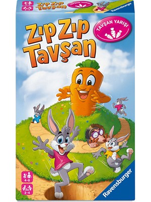Ravensburger Zıpzıp Tavşan Seyahat Boy Kutu Oyunu