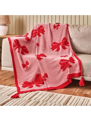 Matmel Soft Luniva Triko Tv Battaniyesi - Kırmızı - 120X160 cm