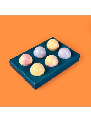 Matmel 6'lı Banyo Topu - Renkli - 40 gr