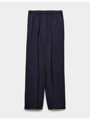 Marks & Spencer Lyocell Zengin Pamuklu Elastik Bel Tapered Pantolon