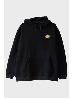 Nuugg Astroid Siyah Hoodie