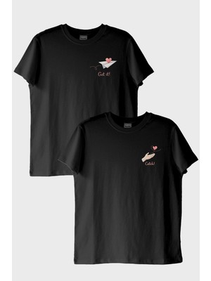 Nuugg Got It-Catch Siyah Tişört