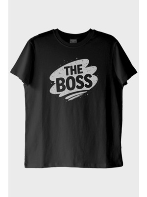 Nuugg The Boss Siyah Tişört