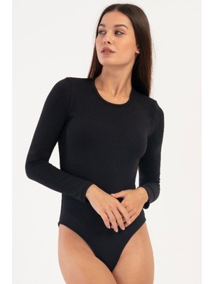 Fantastik Store Içlik Bisiklet Yaka Çıtçıtlı Badi Uzun Kol Normal