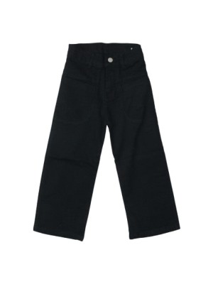 Egecan Geniş Paça Kız Çocuk Kot Pantolon