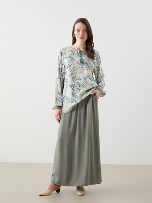 Lc Waikiki Yeni Sezon Beli Lastikli Kadın Etek