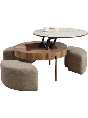 Anka Group Klasik Ahşap Sehpa Model 24