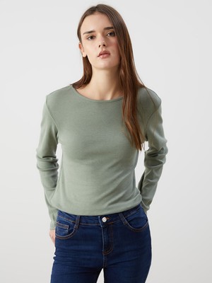 Lc Waikiki Yeni Sezon Bisiklet Yaka Kadın Body